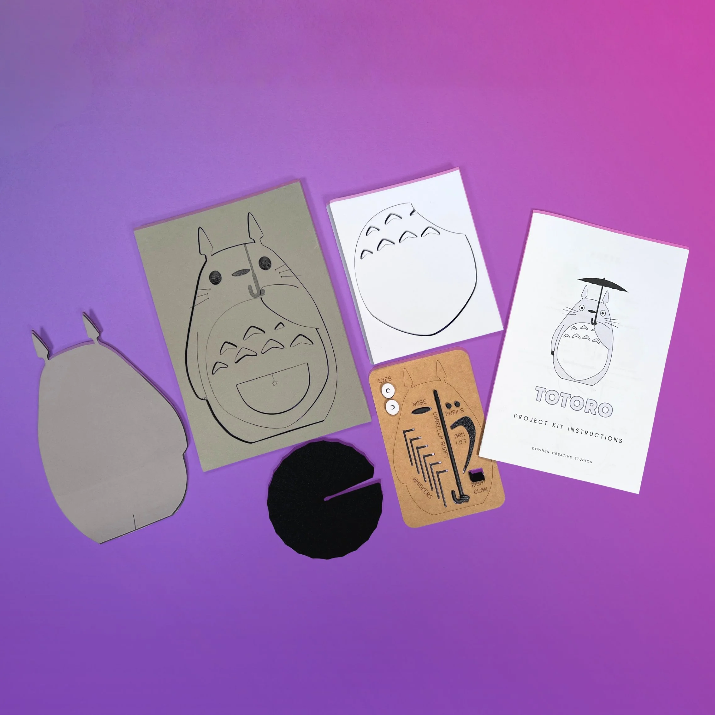 【totoroo】3点おまとめ商品 Totoro Accessory Project Kit! — Downen Creative Studios